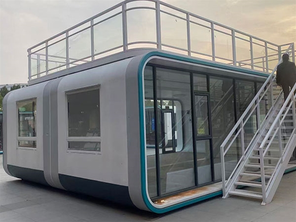 Double decker spacecraft observation room project in Chuanshuiwan Cultural and Tourism Scenic Area, Yancheng, Jiangsu